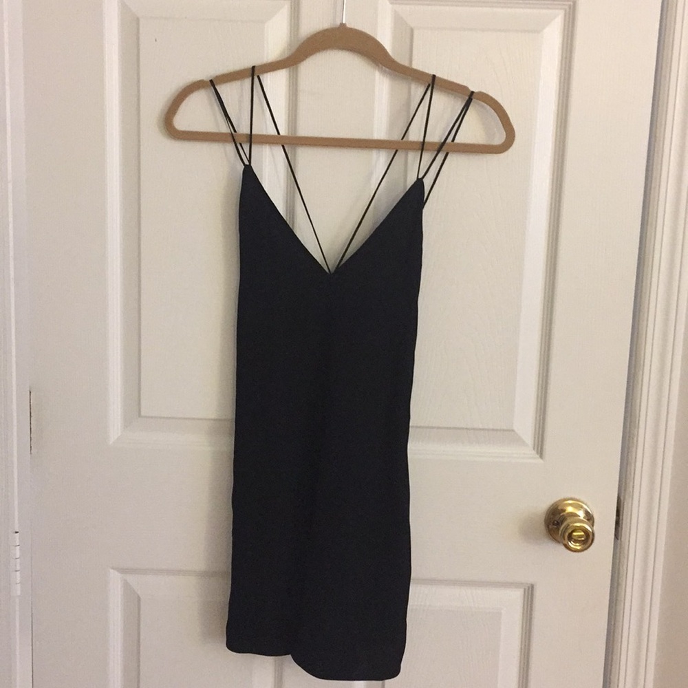 Aritzia Wilfred black romper size xxs